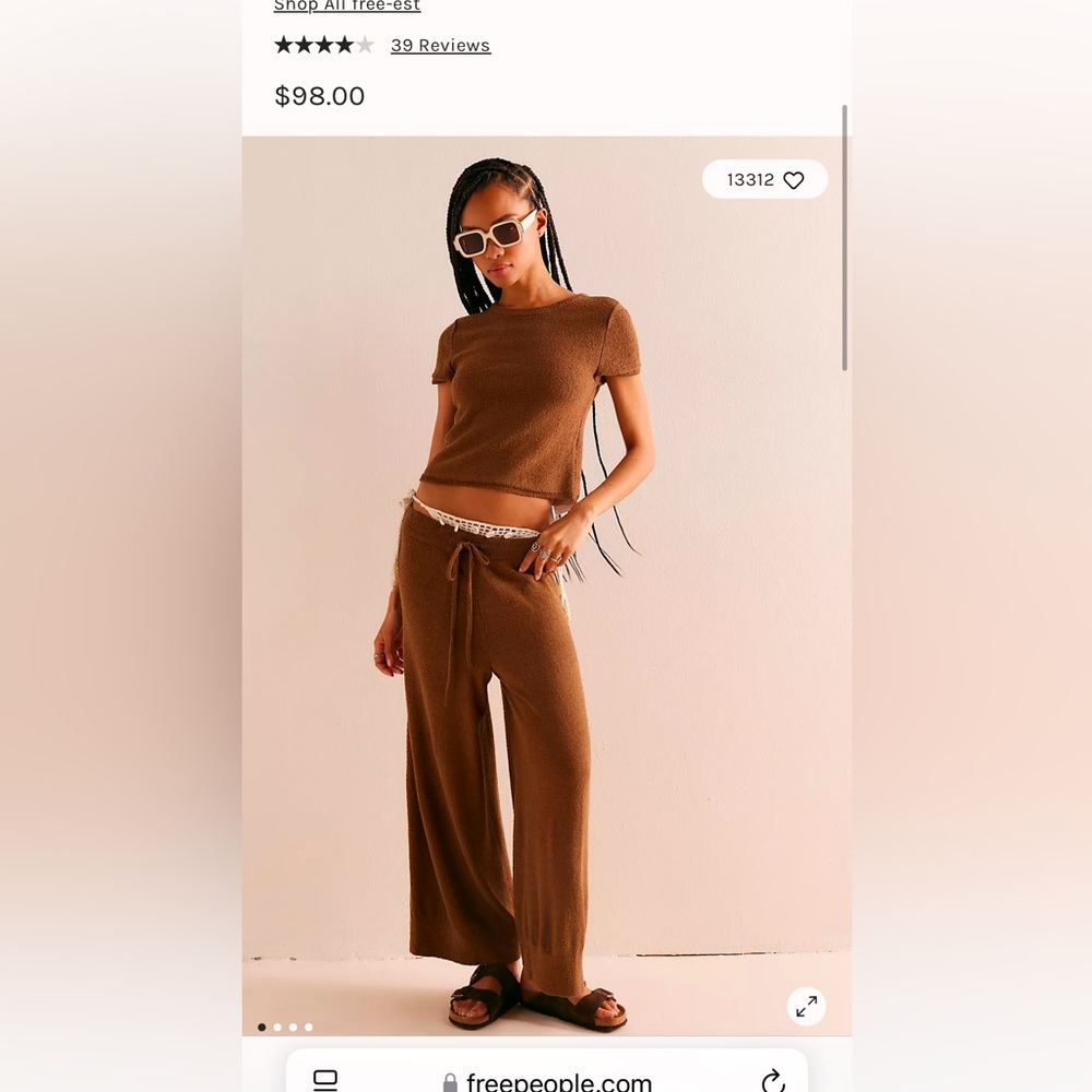 Free People Julia Knit Set